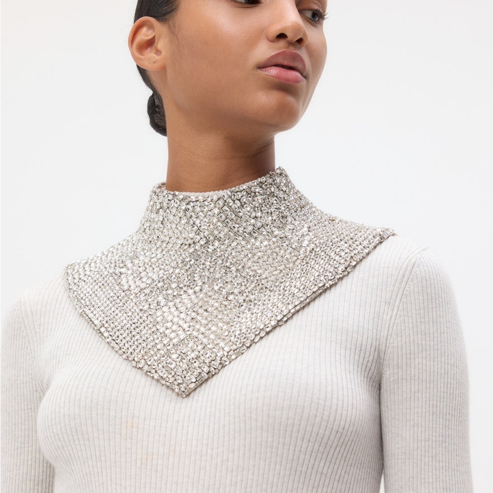 DIAMONDS ARE A... CRYSTAL COLLAR - Picture 4 of 6